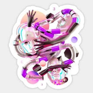 Distorted Sticker